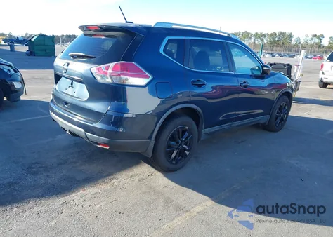 2015 Nissan Rogue Sv z USA, uszkodzony, nr VIN KNMAT2MT9FP552933